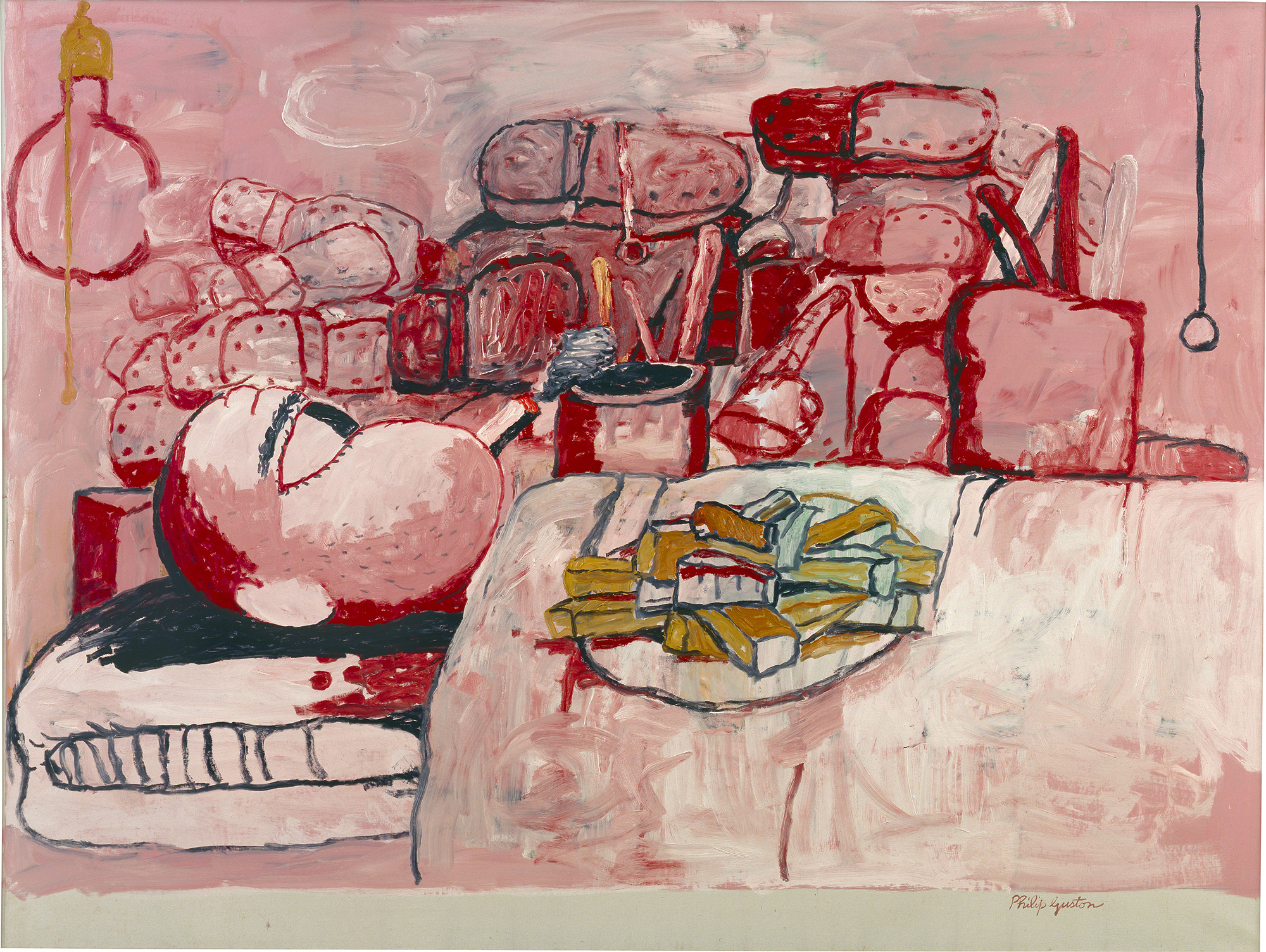 Philip Guston's Self-Portrait Shows Life Through His Comical